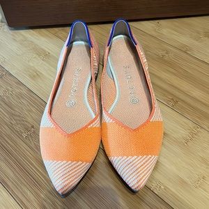 Rothy’s Orange Sherbet Points - Size 9 EUC